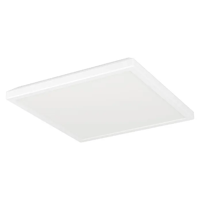 Eglo Connect LED-Deckenleuchte Rovito-Z - 13,4 W, L x B x H: 29 x 29 x 3 cm, Weiß, RGBW - Die weiße LED-Deckenleuchte sorgt für eine helle und moderne Beleuchtung in jedem Raum. Das schlichte Design passt sich ideal an.