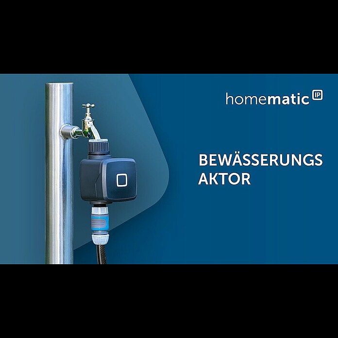 Homematic IP Bewässerungsautomat HmIP-WSM (Betriebsdruck: 0,9 bar - 9 bar, Durchflusssensor: 2 - 45 L/min) | BAUHAUS
