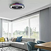 Just Light Ventilador de techo Brandon (Diámetro: 46,5 cm, Negro, 36 W, RGB) | BAUHAUS