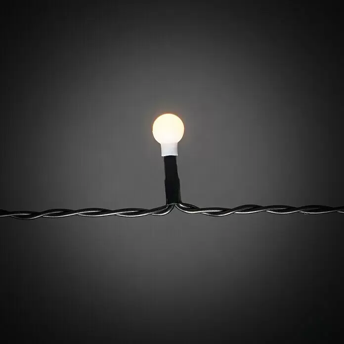 Konstsmide LED-Lichterkette Baummantel - Außen, Lichtfarbe: Bernstein, Anzahl Leuchtmittel: 400 Stk., Netzbetrieben, 14 m
