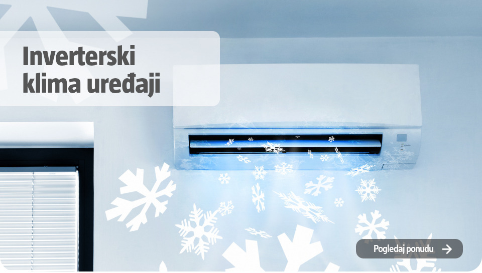 Inverter klima na zidu