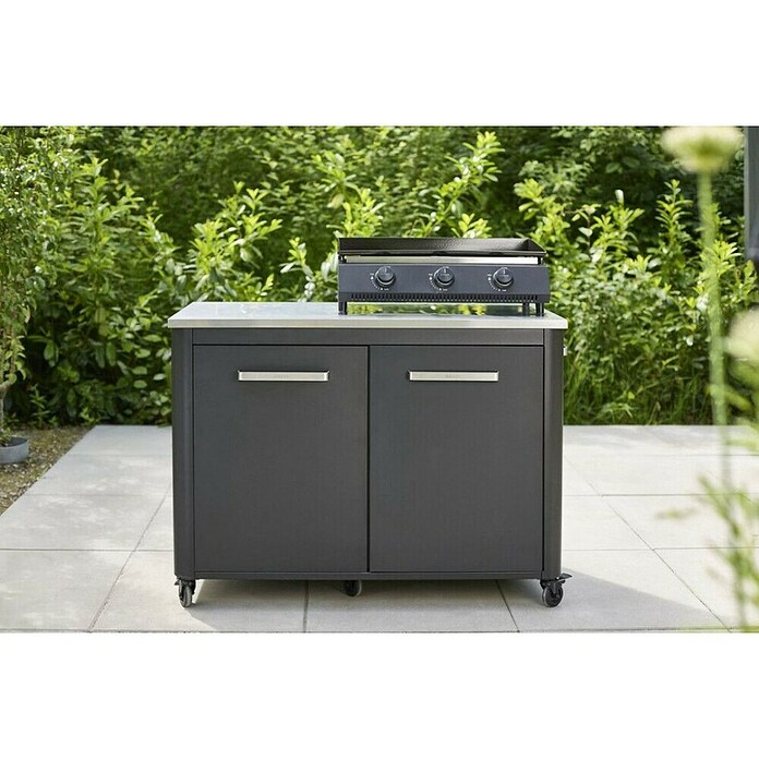 Cozze Plinski roštilj Plancha G-700  (Površina za pečenje (Š x D): 66,5 x 35 cm, 6,6 kW, Broj plamenika: 3 Kom.) | BAUHAUS