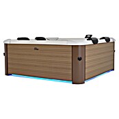 MSpa Masažna kad Frame Oslo Amber  (160 x 160 mm, Rjava, Za do 6 oseb) | Napihljivi masažni bazeni | Masažni bazeni | Bazeni | Vrt in prosti čas | Izdelki | BAUHAUS