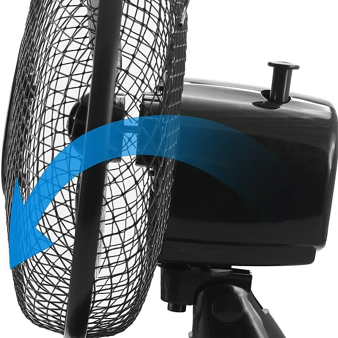 Emerio Tafelventilator FN-114201.1 (Zwart, 23 cm) | BAUHAUS