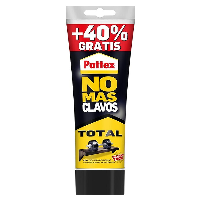Pattex Adhesivo para montaje No más clavos (Blanco, 250 g)