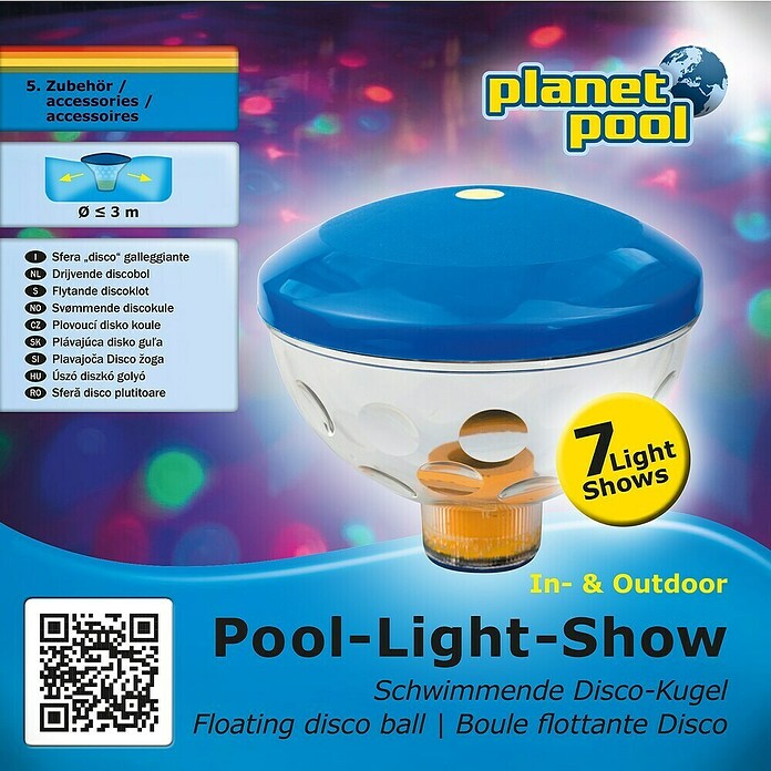 Planet Pool LED svetilka za bazen  (LED) | 8324 - Schwimmbadtechnik | ICIC - Pools / Whirlpools Zubehör | ICI - Pools & Zubehör | IC - Freizeit im Garten | I - Stadtgarten | BAUHAUS