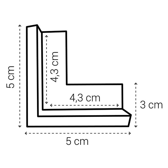 Arregui Protector para esquina A-1044260 (Marrón, 4 uds.)