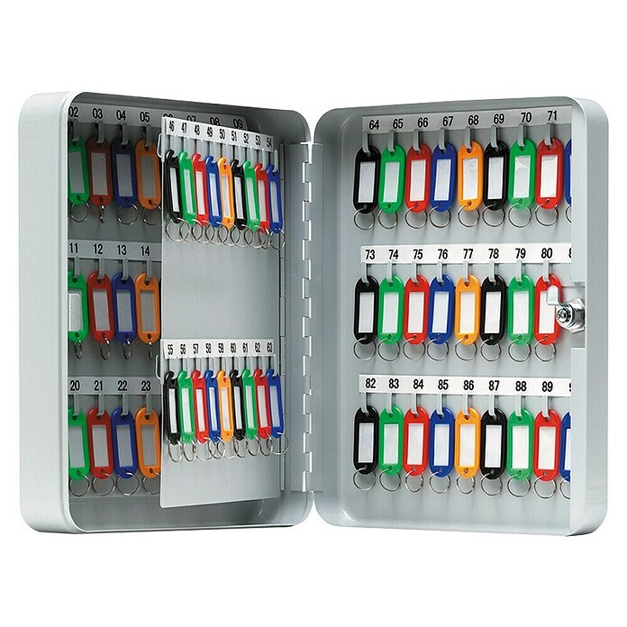 Arregui Armario para llaves PLL90 (L x An x Al: 8 x 24 x 30 cm, Gris)