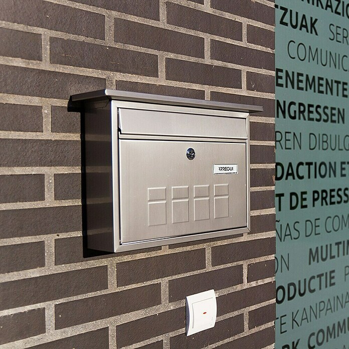 Arregui Buzón de correo Deco Inox (41 x 27,5 cm)