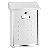 Arregui Premium Buzón de correo E-5601 (Chapa de acero, L x An x Al: 25 x 10 x 40 cm, Blanco)