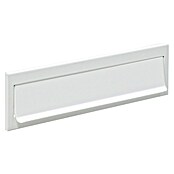 Arregui Bocacartas C-603 (L x An x Al: 24,8 x 7,3 x 2 cm, Blanco, Chapa de acero galvanizada)