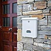 Arregui Classic Buzón de correo E-1071 (Plástico, L x An x Al: 27 x 11 x 34,6 cm, Blanco)