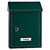 Arregui Smart Buzón de correo E-5723 (Chapa de acero, L x An x Al: 21,6 x 8 x 30 cm, Verde)