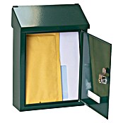 Arregui Smart Buzón de correo E-5723 (Chapa de acero, L x An x Al: 21,6 x 8 x 30 cm, Verde)