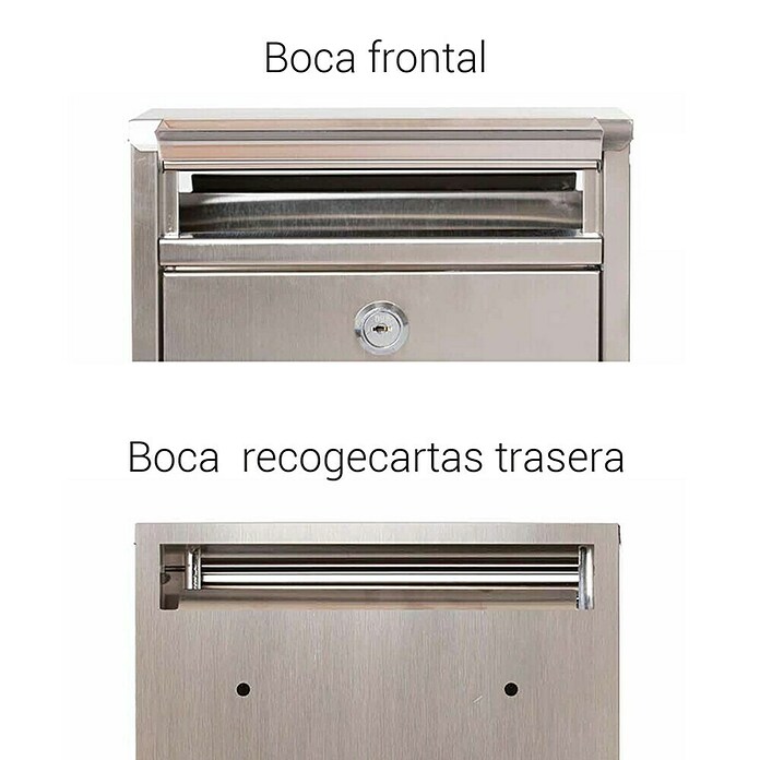 Arregui Buzón de correo Zaguán Inox (22 x 32 cm)