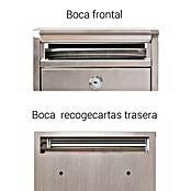Arregui Buzón de correo Zaguán Inox (22 x 32 cm)