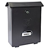 Arregui Classic Buzón de correo E-1074 (Plástico, L x An x Al: 27 x 11 x 34,6 cm, Negro)