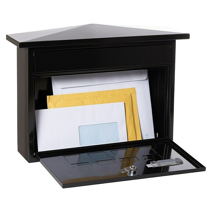 Arregui Buzón de correo Deco Negro (41 x 27,5 cm)