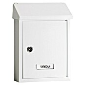 Arregui Smart Buzón de correo E-5721 (Chapa de acero, L x An x Al: 21,6 x 8 x 30 cm, Blanco)