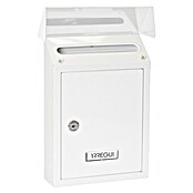 Arregui Smart Buzón de correo E-5721 (Chapa de acero, L x An x Al: 21,6 x 8 x 30 cm, Blanco)