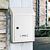 Arregui Smart Buzón de correo E-5721 (Chapa de acero, L x An x Al: 21,6 x 8 x 30 cm, Blanco)