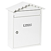 Arregui Visit Buzón de correo E-5741 (Chapa de acero, L x An x Al: 9 x 26 x 36 cm, Blanco)