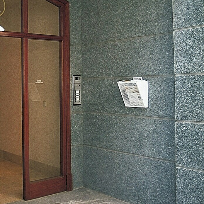 Arregui Cesta para publicidad E2314 (L x An x Al: 19 x 32 x 30,5 cm, Blanco, Acero)