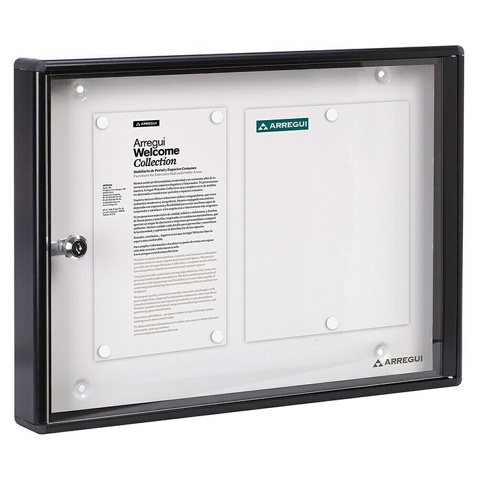 Arregui Panel de pared PAN44 (L x An x Al: 48 x 35 x 5 cm, Aluminio)