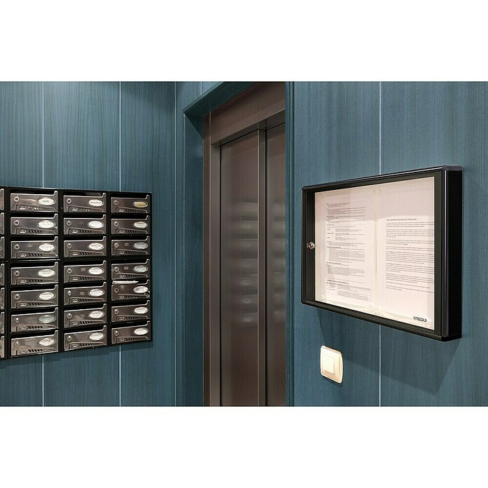Arregui Panel de pared PAN44 (L x An x Al: 48 x 35 x 5 cm, Aluminio)