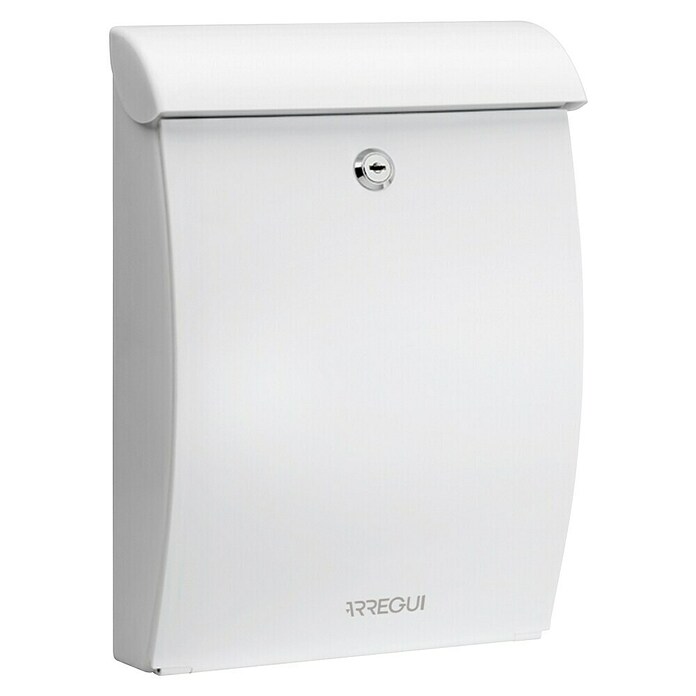 Arregui Mininova Buzón de correo E-5331 (Plástico, L x An x Al: 24,3 x 10 x 35 cm, Blanco)