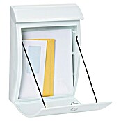 Arregui Mininova Buzón de correo E-5331 (Plástico, L x An x Al: 24,3 x 10 x 35 cm, Blanco)