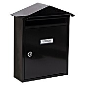 Arregui Visit Buzón de correo E-5744 (Chapa de acero, L x An x Al: 9 x 26 x 36 cm, Negro)