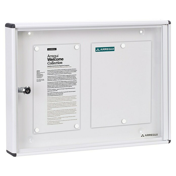 Arregui Panel de pared PAN41 (L x An x Al: 48 x 35 x 5 cm, Aluminio)
