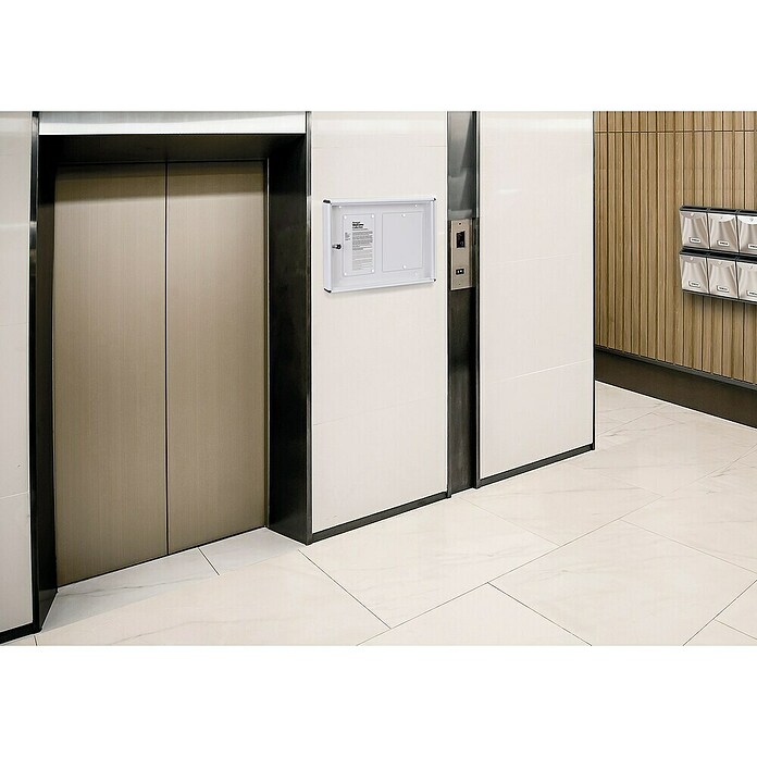 Arregui Panel de pared PAN41 (L x An x Al: 48 x 35 x 5 cm, Aluminio)