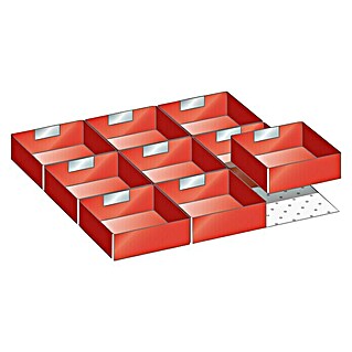 Lista Schubladeneinsatz (9 -tlg., Höhe: 71 mm)