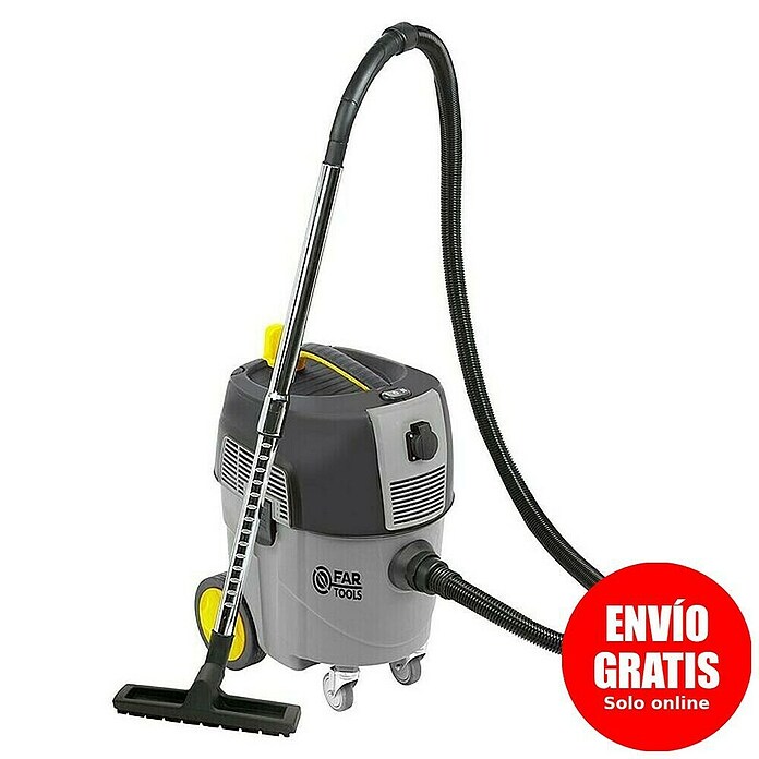 Fartools Aspirador en seco y húmedo Netup 30 Auto (1.600 W, 30 l) | BAUHAUS
