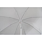 Sunfun Balkonschirm (Lichtgrau, Durchmesser: 200 cm)