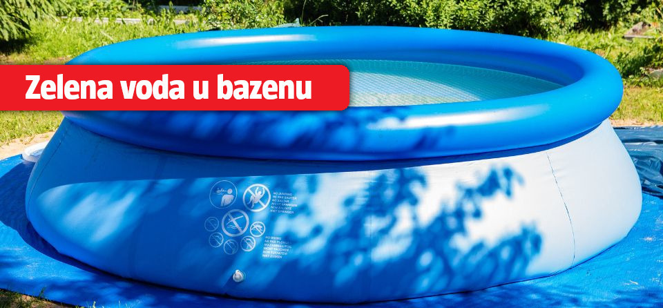 Zelena voda u bazenu: uzroci, rješenja i prevencija