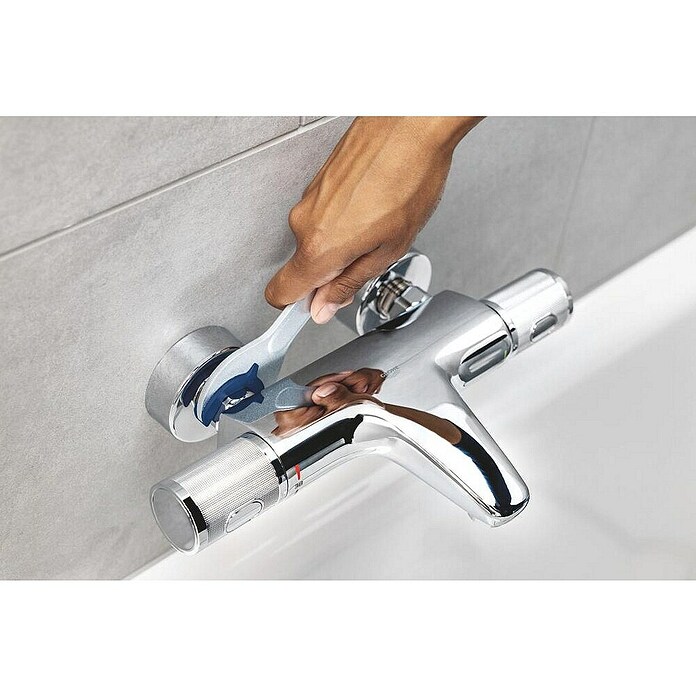 Grohe Vitalio Start Sistema de ducha (Altura: 101,6 cm, Con monomando, Distancia entre orificios: 45,1 cm, Número de tipos de chorro: 2 ud., Cromo) | BAUHAUS