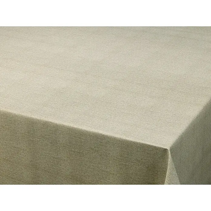 Tischdecke - Uni Kiefer, 220 x 140 cm, Rechteckig - Tischdecke aus beigem Leinenstoff, perfekt für den täglichen Gebrauch oder besondere Anlässe. Die Textur verleiht jedem Tisch eine elegante Note.