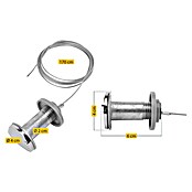 Schellenberg Notentriegelungs-Schloss Powerlift (Passend für: Garagentore bis 40 mm Stärke) | BAUHAUS
