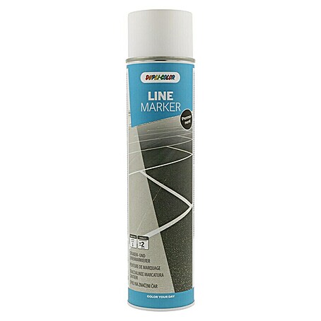 Dupli-Color Markierungsspray Straße / Linie (Weiß, 600 ml)