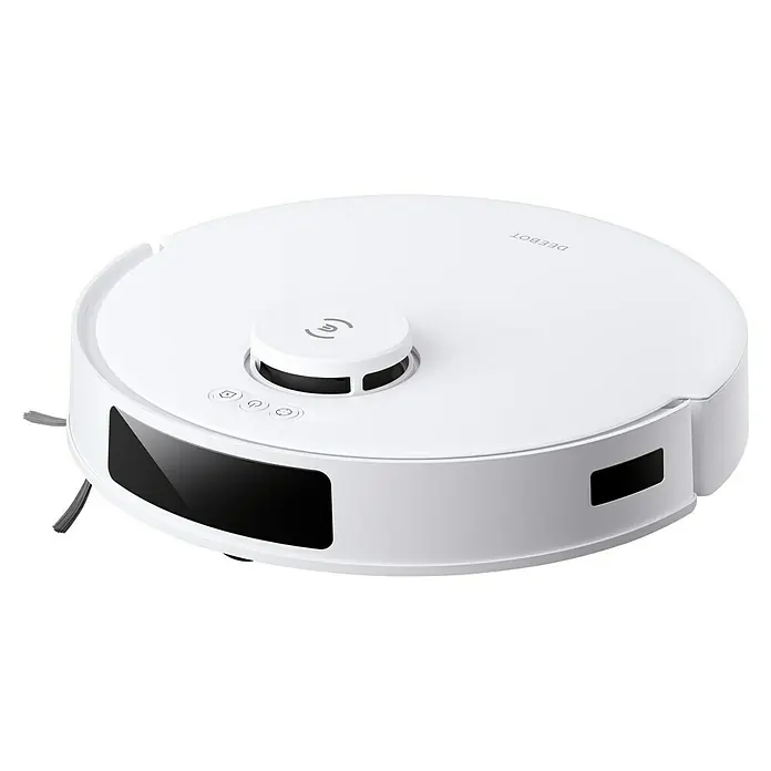 Ecovacs Saugwischroboter-Set Deebot N20 Plus White - Saugkraft: 8.000 Pa, Akkulaufzeit: 170 min - 300 min, Fassungsvermögen: 400 ml - Weißer Deebot Staubsaugerroboter mit Lasernavigation und Hinderniserkennung für effiziente Reinigung.