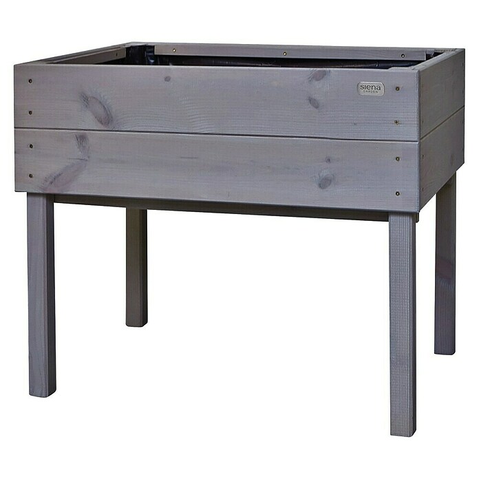 Siena Garden Hochbeet Fiete für Kinder (75 x 50 x 60 cm, Holz, Grau) | BAUHAUS