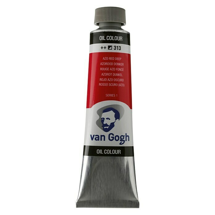 Talens Van Gogh Pintura al óleo (Rojo azo oscuro, 40 ml, Tubo)