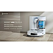 Ecovacs Saugwischroboter Deebot N20 Plus White (Saugkraft: 8 000 Pa, Akkulaufzeit: 170 min, Fassungsvermögen Roboter: 400 ml) | BAUHAUS