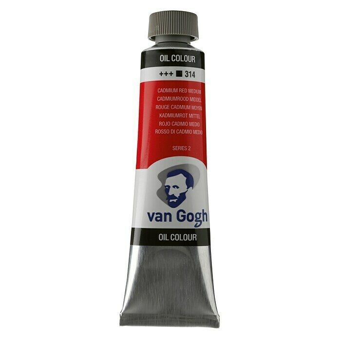Talens Van Gogh Pintura al óleo Rojo cadmio medio (40 ml, Tubo)