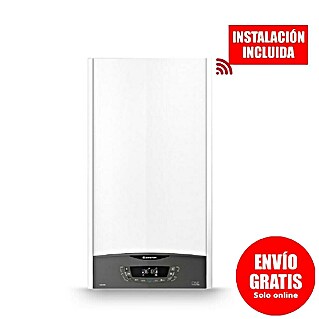 Ariston Caldera de gas Clas One Wifi 24FF con instalación incluida (21 W, Display LC)