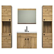 Trendteam Badmöbel-Set Haven (Gesamtbreite Badmöbel: 163 cm, Eiche Kraft Gold, Matt, 5 -tlg.) | BAUHAUS