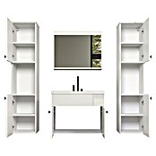 Trendteam Badmöbel-Set Haven (Gesamtbreite Badmöbel: 163 cm, Weiß, Glänzend, 5 -tlg.) | BAUHAUS